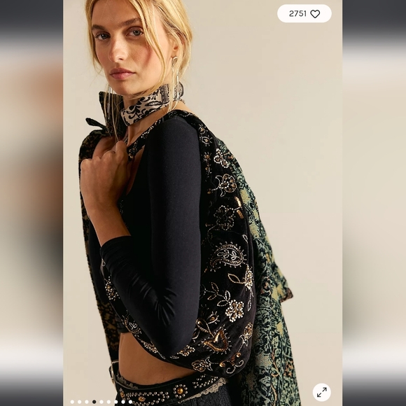 Free People Nashville Embelished Bag - Picture 2 of 4